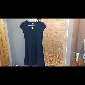 Navy blue dress